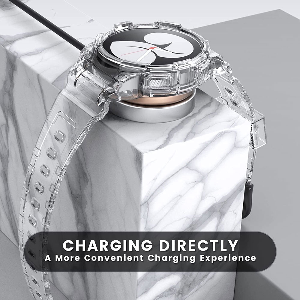 Dây Đeo Thay Thế Trong Suốt 44mm Cho Đồng Hồ Thông Minh Samsung Galaxy Watch 4 44mm