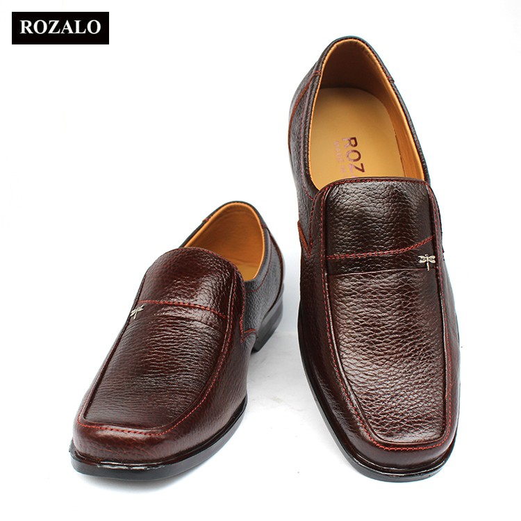 Giày lười thời trang nam công sở da bò Rozalo R5139