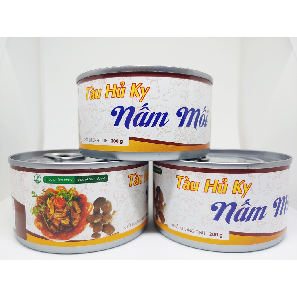 Thực Phẩm Chay Bình Loan - Tàu Hủ Ky Nấm Mối 200g