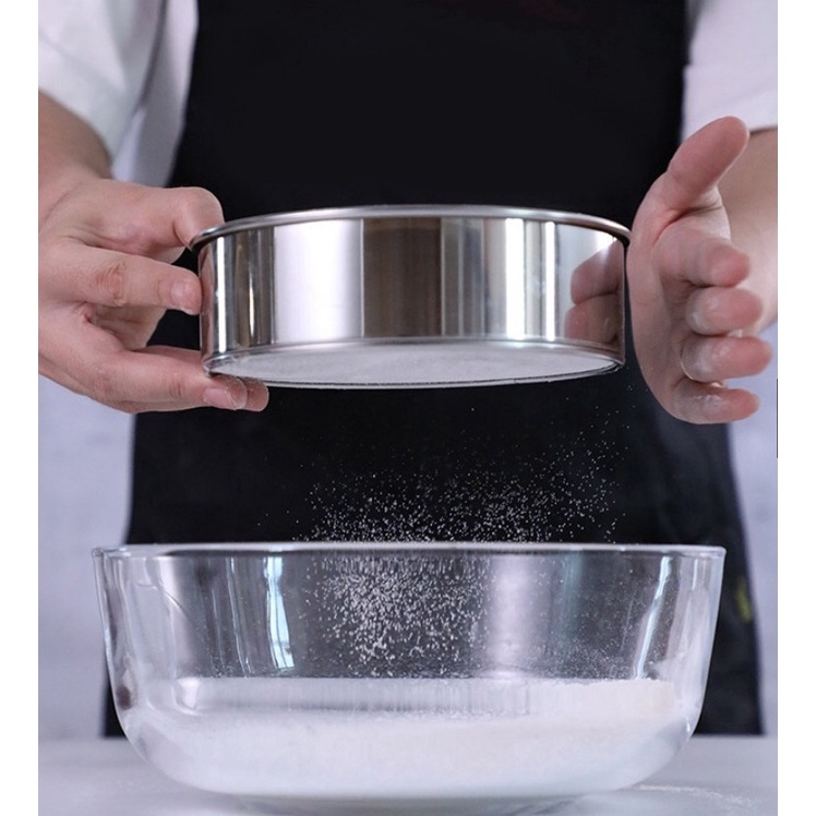 Sàn Rây Bột Tròn bằng Thép Không Gỉ Uncle Bills KA0874