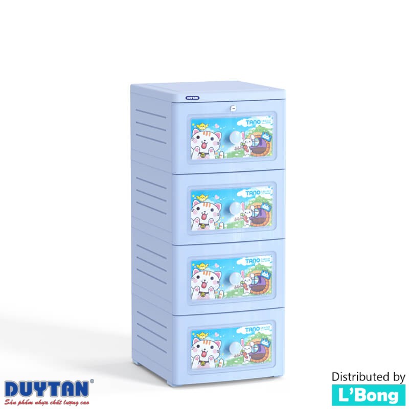 Tủ nhựa 4 tầng Duy Tân Tano - 5 màu