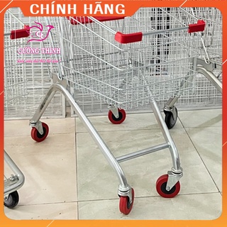 Xe đẩy siêu thị 60 lít, xe đẩy mua sắm