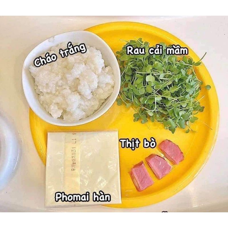 Phô mai tách muối hữu cơ Hàn Quốc, 6m+