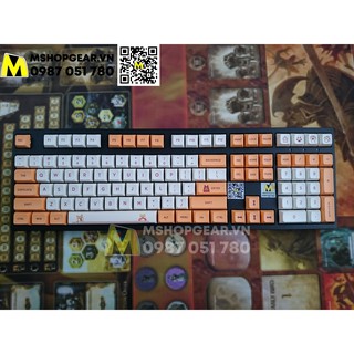 Bộ keycap XDA chó Shiba Inu 142 nút giá rẻ