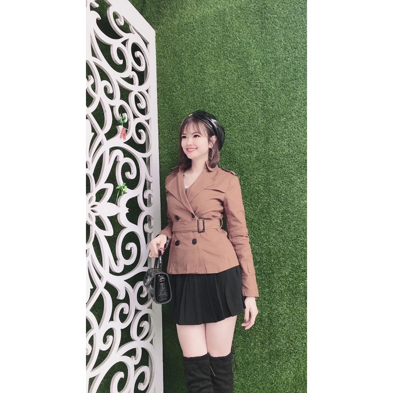 Áo măng tô kaki 2 lớp [HOT NHẤT] chất siêu xịn