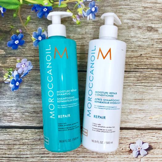 CẶP DẦU GỘI XẢ MOROCCANOIL REPAIR 1000ML⚡phục hồi hư tổn (Tặng 1 Xịt Nước Hoa Khử Mùi Cơ Thể))