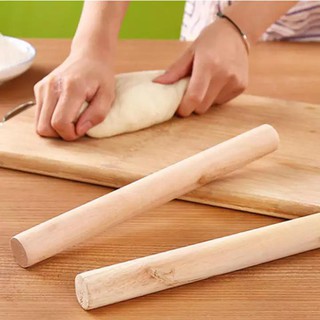 Cán Lăn Bột Gỗ 28cm
