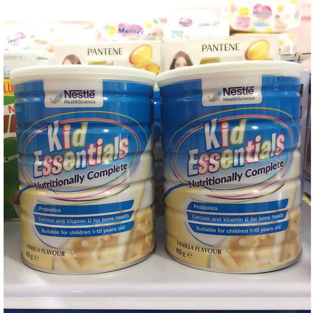 Sữa Kid Essentials Nội Địa Úc 800g, Giúp Phát Triển Chiều Cao Và Trí Não Của Bé