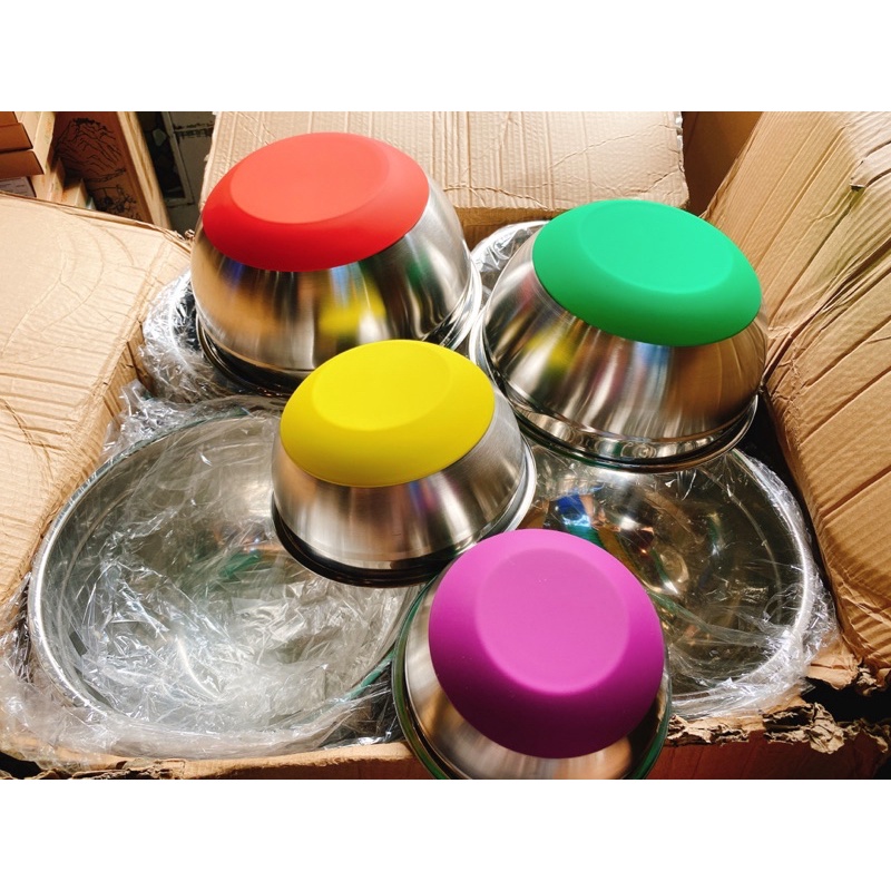 Tô trộn Inox Chống trượt