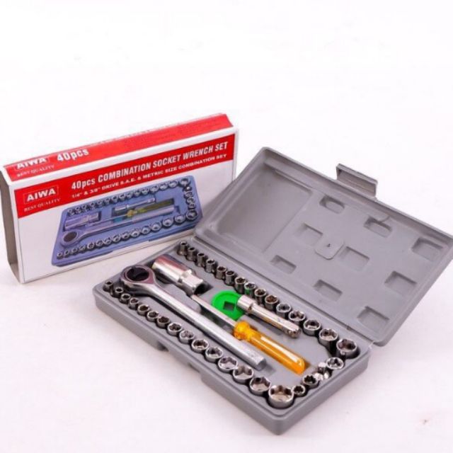 Bộ đồ nghề sửa chửa đa năng 40 món..