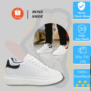 Giày thể thao domba nam nữ chính hãng gót đen highpoint tăng chiều cao[Tặng Áo Thun]