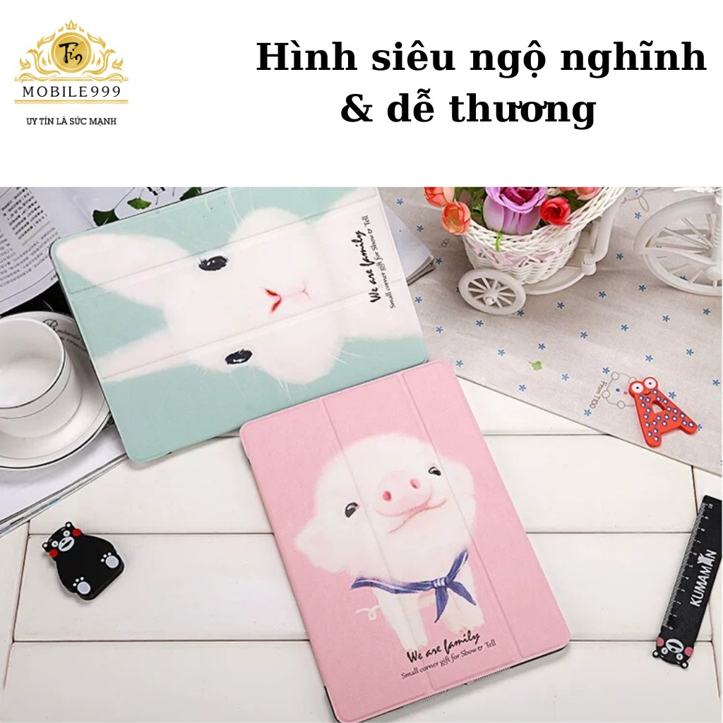 Bao da ipad Silicon hình Thỏ và Heo siêu kute ốp ipad gen 6/5/10.2 gen 7/8/Pro 10.5/Air 3...MOBILE999 | WebRaoVat - webraovat.net.vn