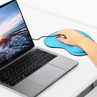 Miếng lót chuột có đệm kê cổ tay màu trơn mềm mại khi sử dụng máy tính | BigBuy360 - bigbuy360.vn
