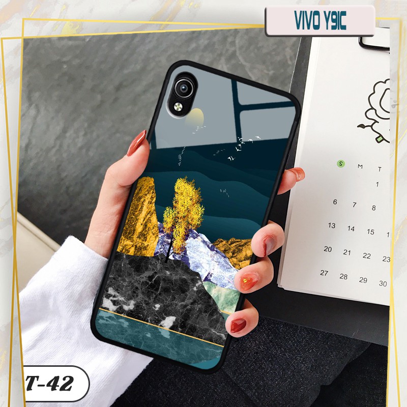 Ốp kính 3D Vivo Y91C