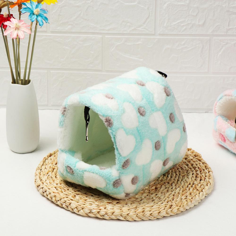 GOGOUP Nhà Vải Mềm Giữ Ấm Cho Chuột Hamster