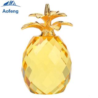 Phụ Kiện Trang Trí Hình Trái Thơm Bằng Pha Lê