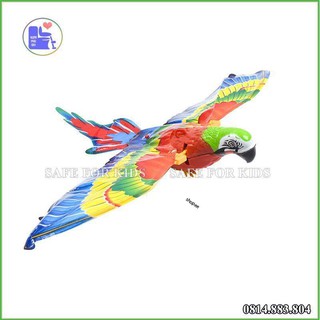 Đồ chơi vẹt có đèn và âm thanh - đồ chơi độc lạ cho bé yêu