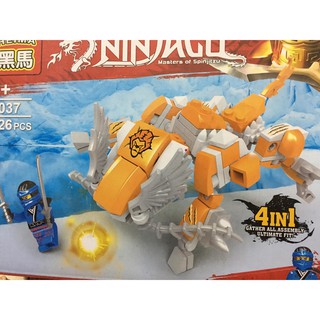 Bộ lắp ghép ninja khủng long