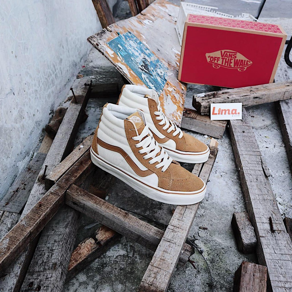 Giày Thể Thao Vans Sk8 Hi Off White Thời Trang Năng Động