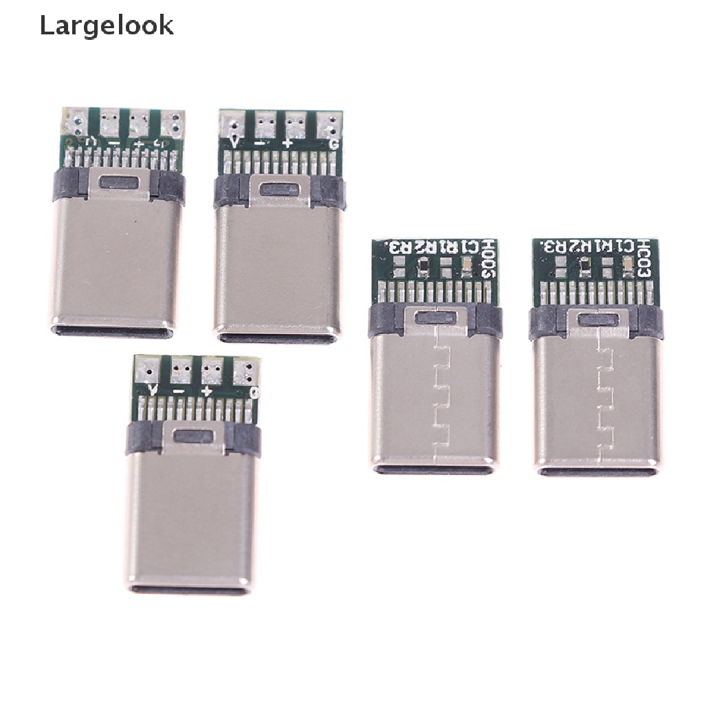 Set 5 / 10 Đầu Kết Nối USB 3.1 Type C Đực