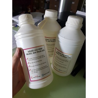 Dung dịch lau vệ sinh kính trước khi phun sơn