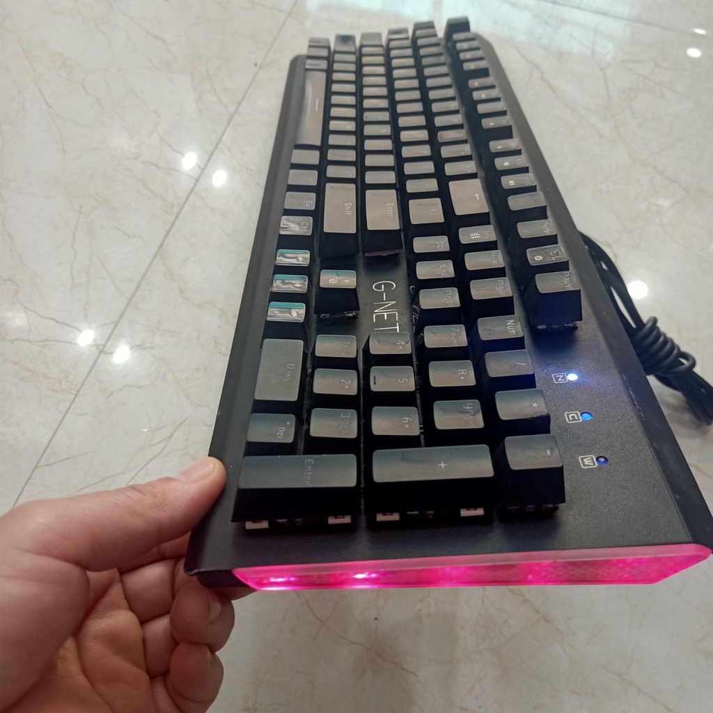 Bàn phím cơ G net LK718 ,K68 hàng chính hãng đã qua sử dụng còn dùng tốt thanh lý giá rẻ