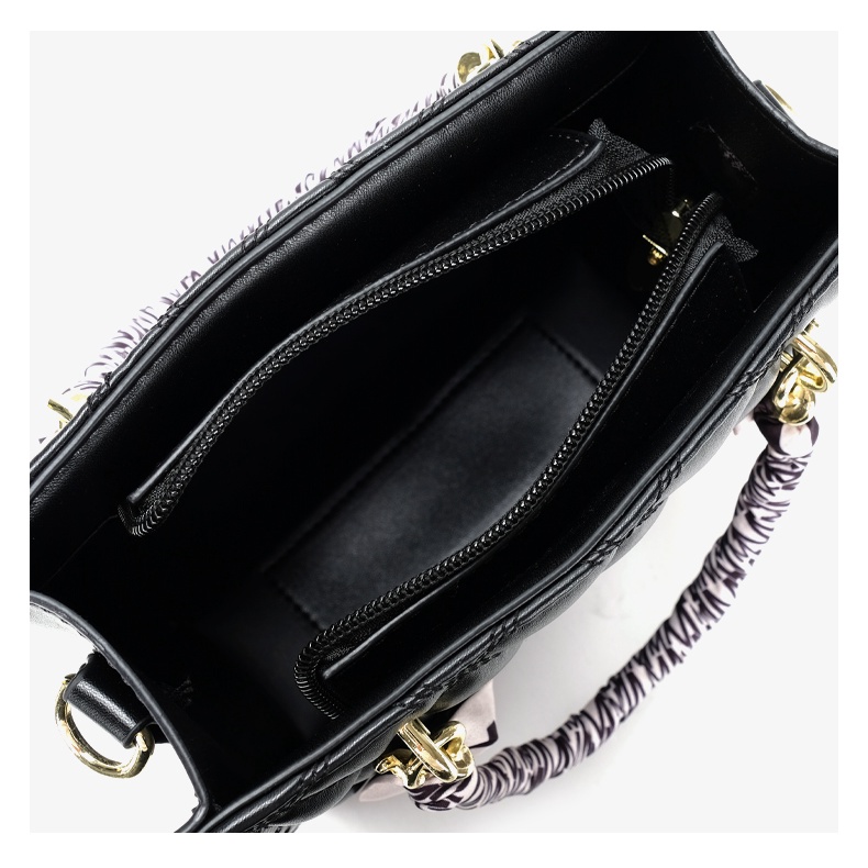 🌸Hàng Order🌸 Túi Xách Nữ CEEKAY Da Trơn Đồ Họa Ô Trám Quai Da Kèm Qui Sách Quấn Nơ Sang Chảnh Nữ Tính 🌸Hàng Quảng Châu