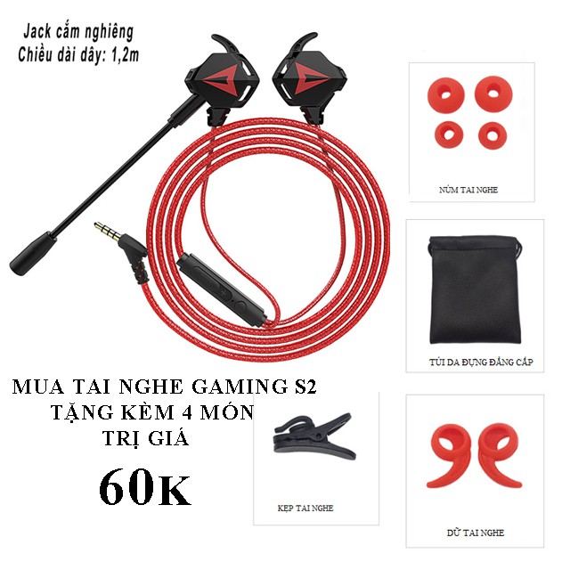 [Freeship] Tai nghe game thủ chính hãng sendem S2 - Tai nghe gaming S2 với thiết kế cực đẹp có Mic rất chuyên nghiệp