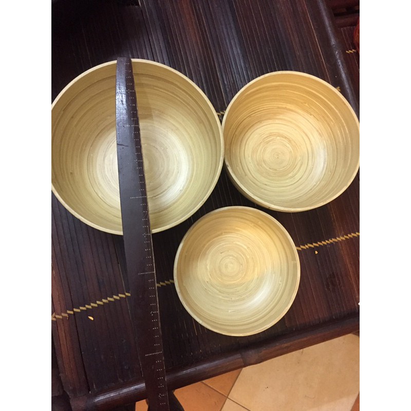 Bát tre ngâm tay làm nail, đắp mặt nạ