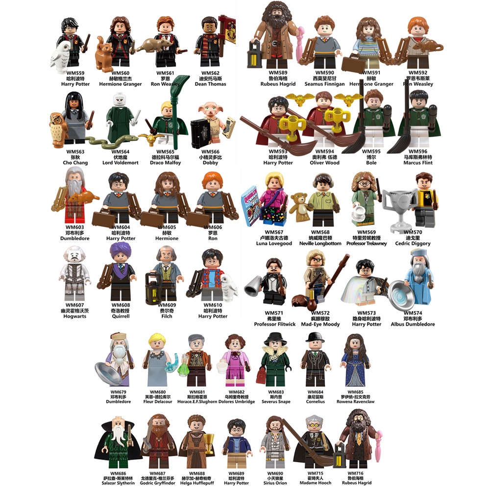 Mô Hình Nhân Vật Trong Phim harry Potter