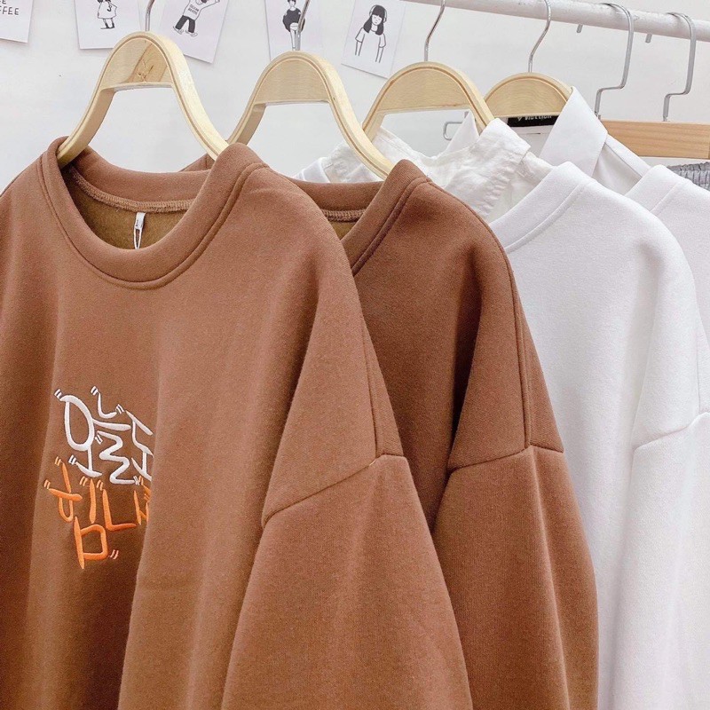 Áo Sweater Nỉ Bông Unisex CHỮ HÀN [ FREESHIP ] form nam nữ unisex ❤️ Jaystoree ❤️ | BigBuy360 - bigbuy360.vn