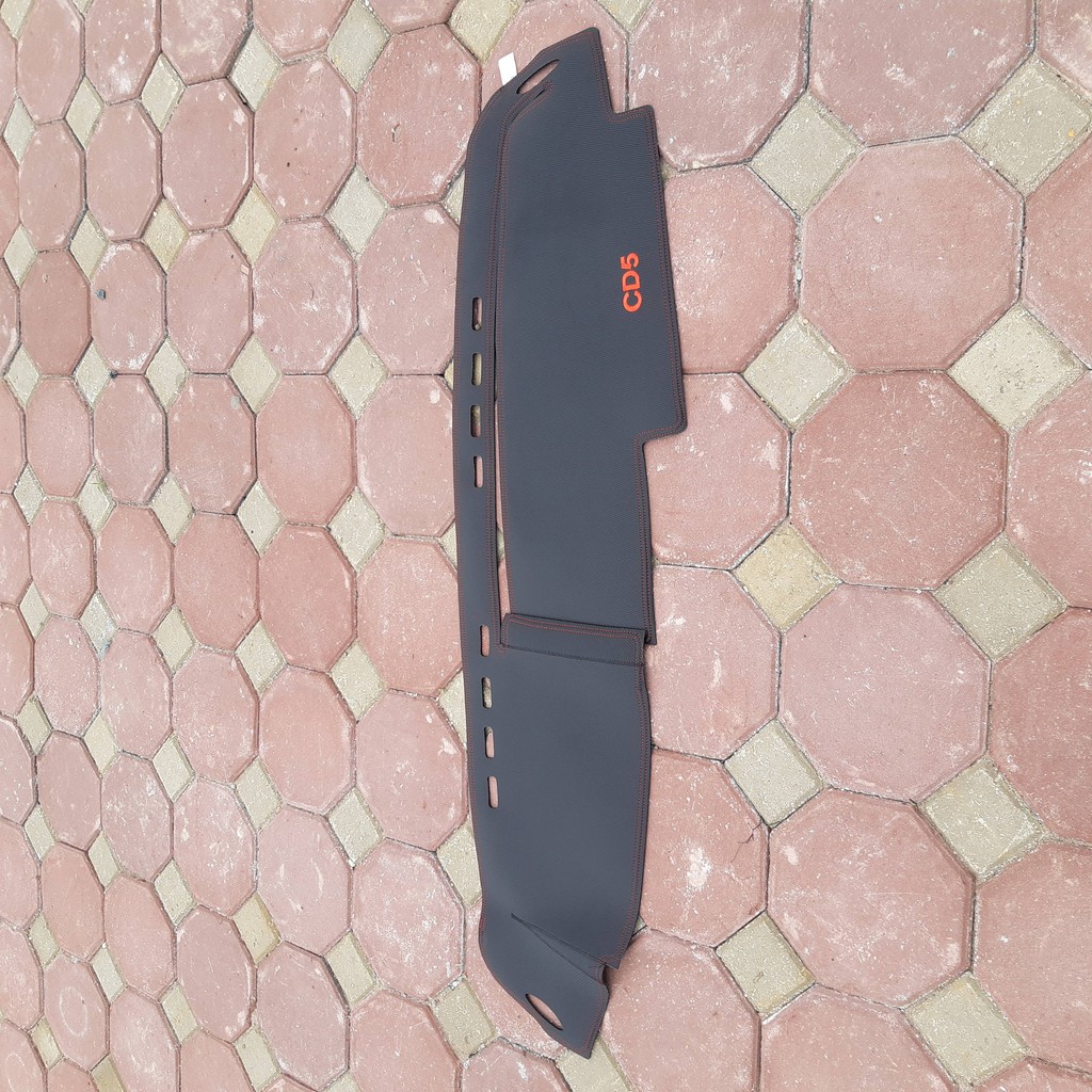 Thảm Tablo Da Vân Carbon nhung Xe Kia CD5 Cao Cấp Hàng Loại 1 Dày 3 lớp Chống trơn Trượt