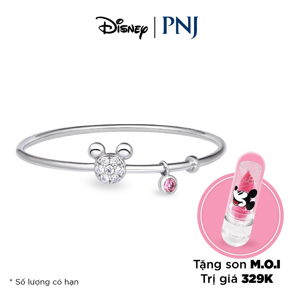 Vòng tay Bạc đính đá Sythentic PNJSilver ZTXMW000002
