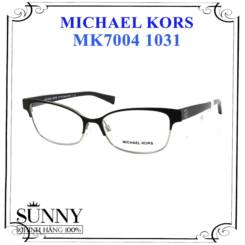 MK7004 - gọng kính thời trang Michael Kors chính hãng, thiết kế dễ đeo bảo vệ mắt