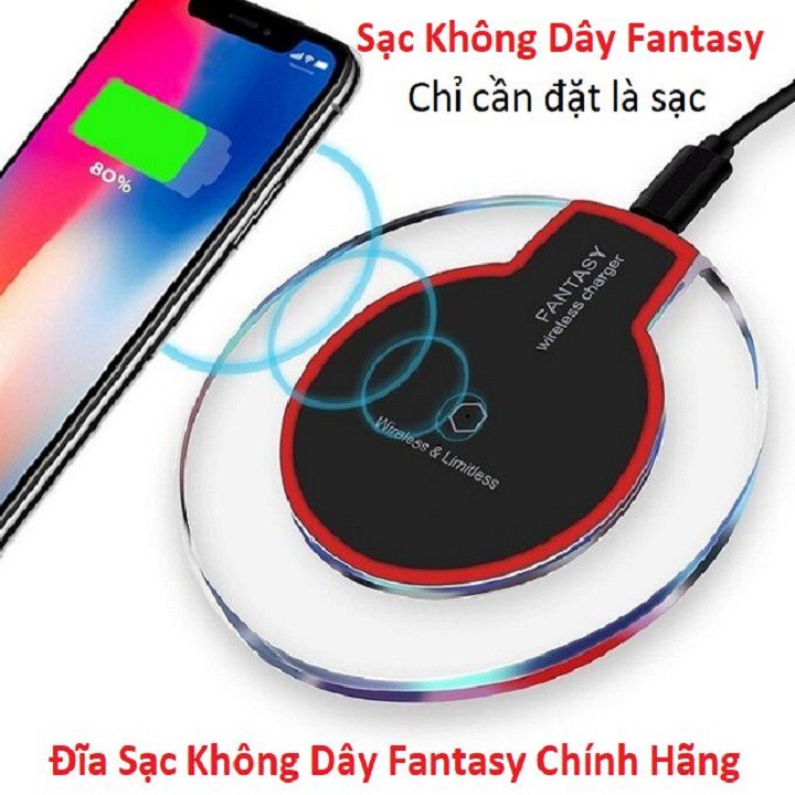 Đế Sạc Không Dây, Đĩa Sạc Không Dây Fantasy Chuẩn Qi