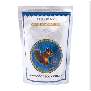 Cà phê con sóc xanh dạng bột gói 500ggg