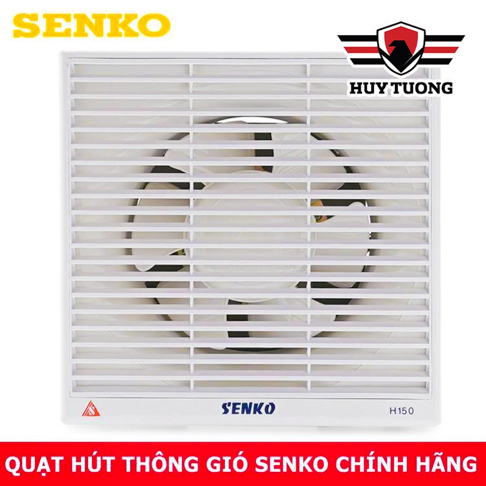 Quạt hút thông gió âm trần Senko  FREE SHIP  Quạt hút âm trần Senko HT150 cao cấp công suất 30W - Huy Tưởng