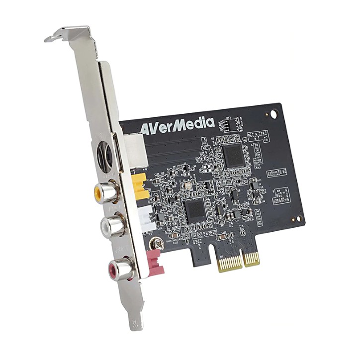 CARD CHUYỂN ĐỔI PCI EX SANG AV, S-VIDEO AVERMEDIA C725B CARD GHI HÌNH NỘI SOI, SIÊU ÂM CHUẨN AV, SVIDEO CHÍNH HÃNG