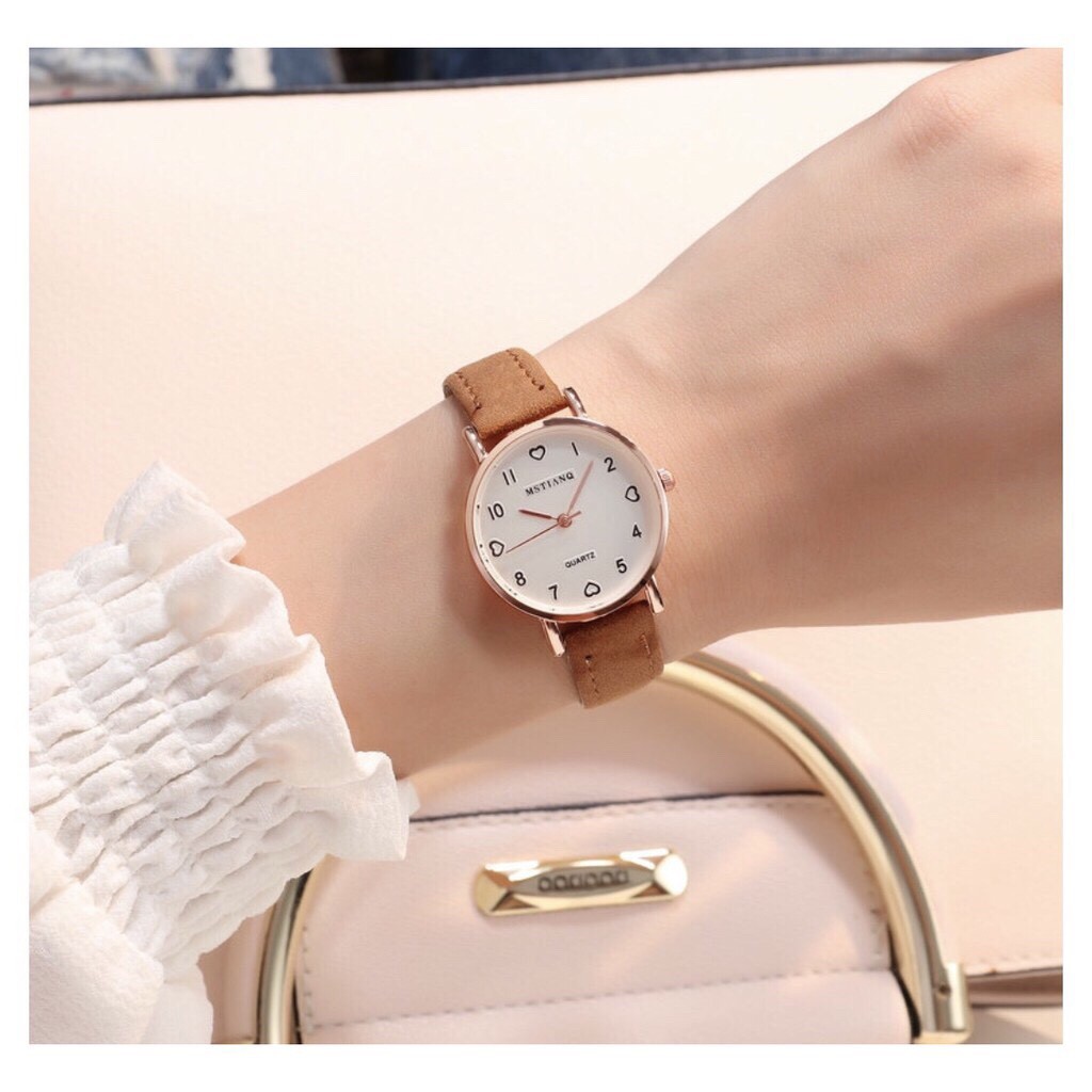 [SIÊU HOT] ĐỒNG HỒ NỮ DÂY DA MSTIANQ PHIÊN BẢN TRÁI TIM HÀNG CỰC ĐẸP | BigBuy360 - bigbuy360.vn