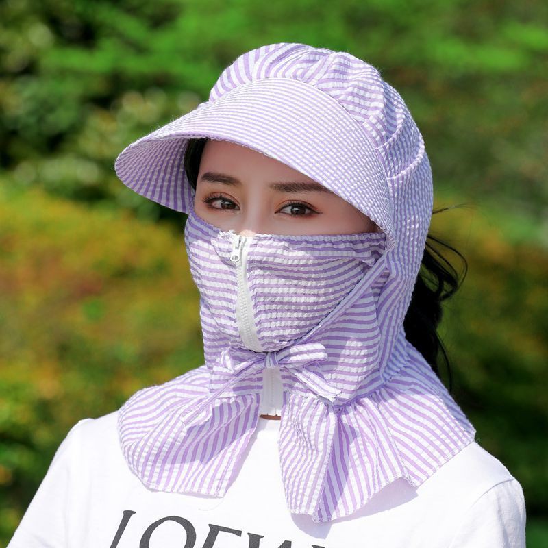 Mũ chống nắng kèm khẩu trang chống tia uv | BigBuy360 - bigbuy360.vn