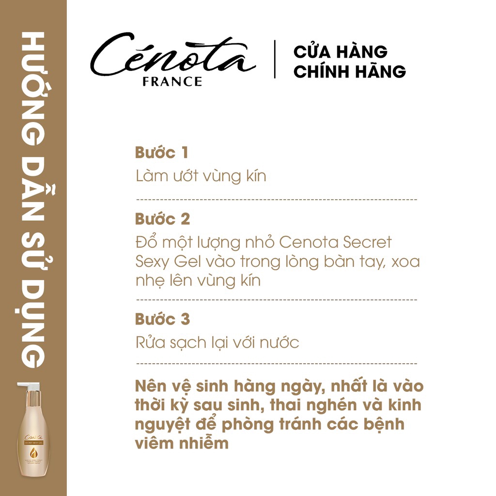 Combo Nước hoa vùng kín + Dung dịch vệ sinh Cenota