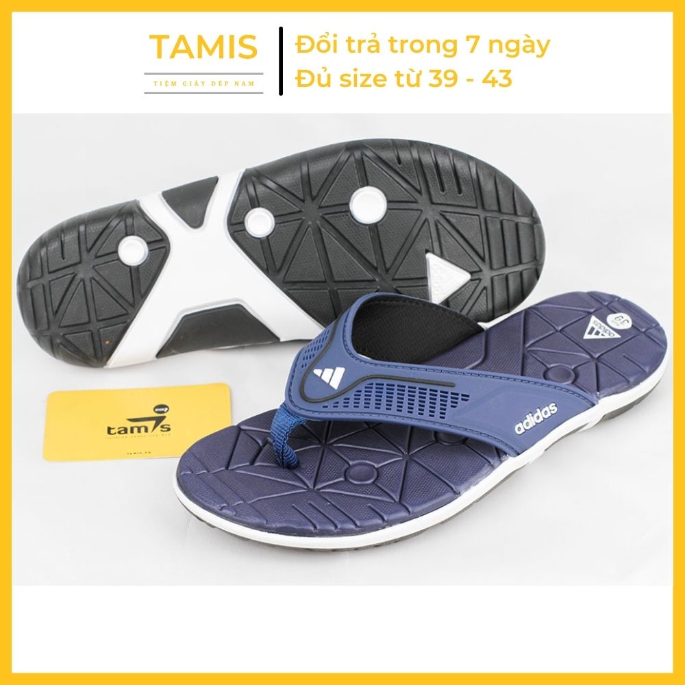Dép nam quai kẹp thời trang cao cấp TAMIS KN620, dép kẹp nam quai cao su mềm, êm không đau chân