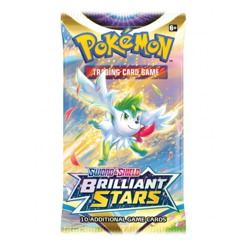 Bài Pokemon TCG Sword and Shield Brilliant Stars Booster Pack Build Deck phiên bản tiếng Anh CHÍNH HÃNG MỸ POKTCGUSBP36