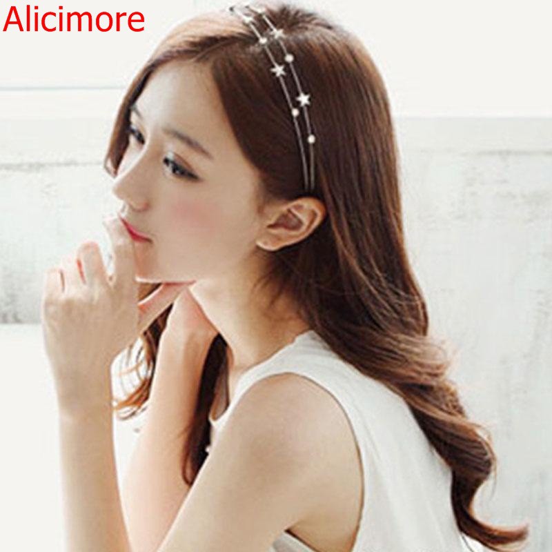 Băng Đô Đính Đá Phong Cách Hàn Quốc Xinh Xắn Cho Nữ
