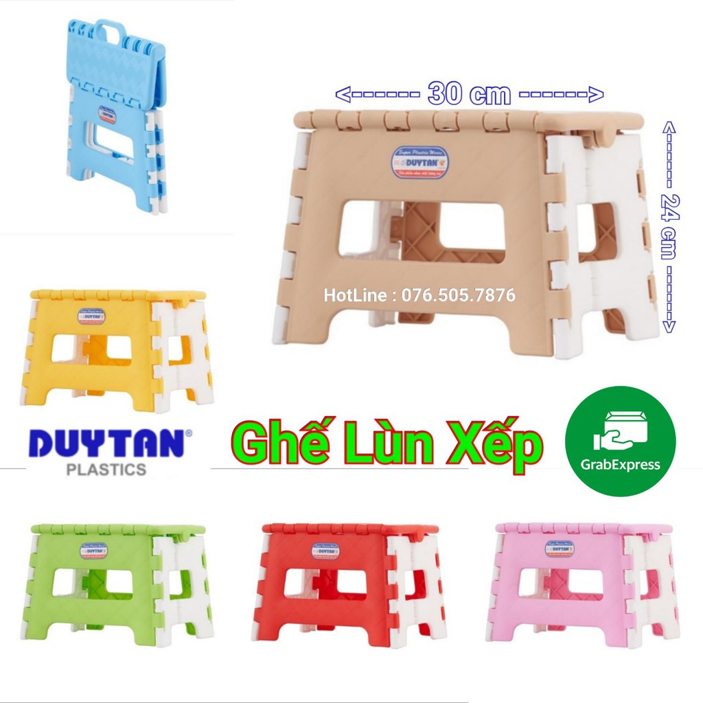 Ghế lùn xếp nhựa duy tân- NHIỀU MÀU LỰA CHỌN