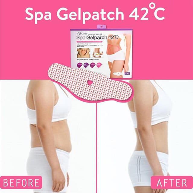 MIẾNG DÁN TAN MỠ BỤNG SPA GEL PATCH 42°C