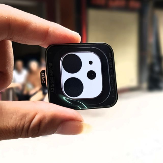CHÍNH HÃNG  DÁN Kính Totu bảo vệ mắt và vành Camera cho iPhone 11/ 11 Pro/ 11 Pro Max Chính Hãng