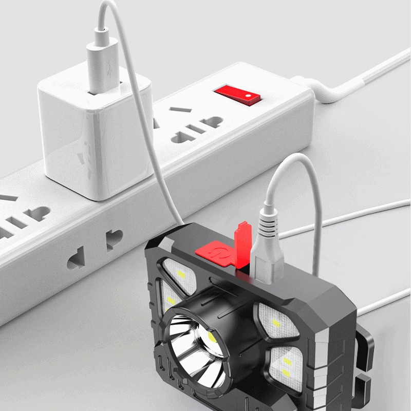 Đèn Pin Đeo Đầu Siêu Sáng Có Thể Sạc Lại Tiện Dụng Chất Lượng Cao