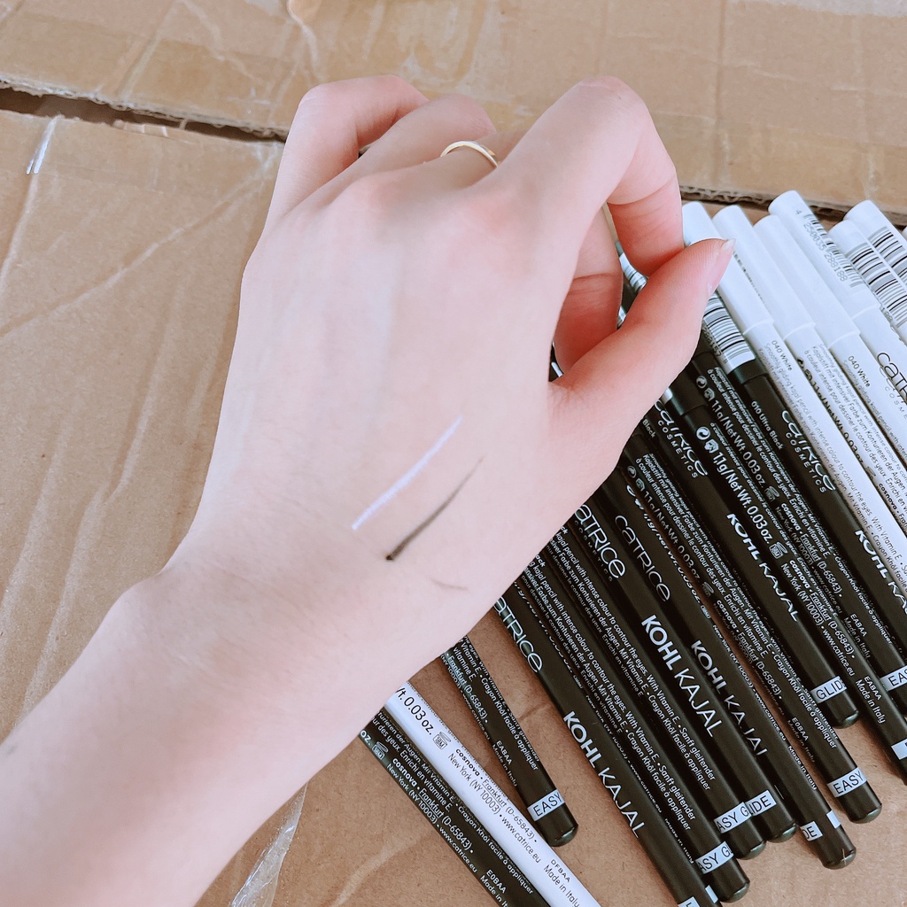 Chì kẻ mắt trắng Catrice Kohl Kajal trắng chuyên kẻ viền mắt makeup