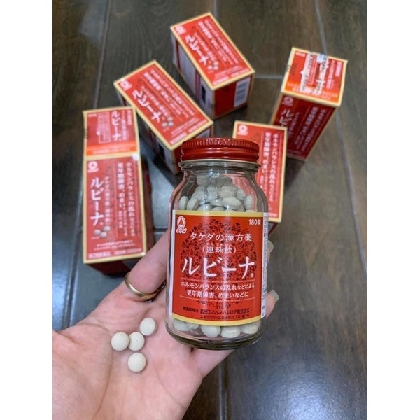 Viên uống BỔ MÁU Rubina Nhật Bản 180 viên